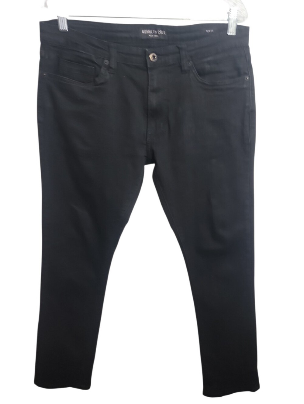 Kenneth Cole New York men’s black slim fit jeans size 32x30  stretch casual